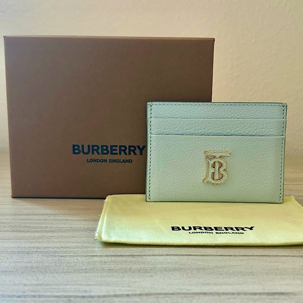 Burberry TB Leather Card Case